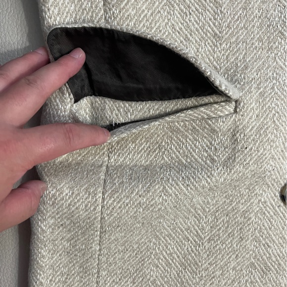 NWT - Mango Women’s Double Breasted Wool Blended Coat - Size M - Picture 9 of 15